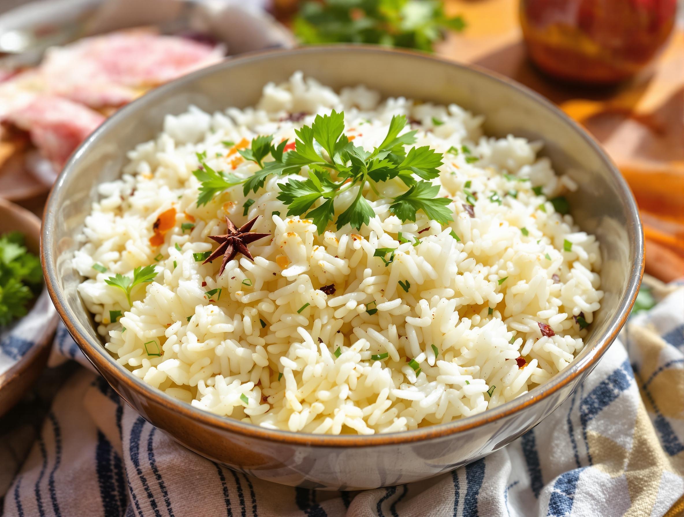 Bol de riz créole blanc