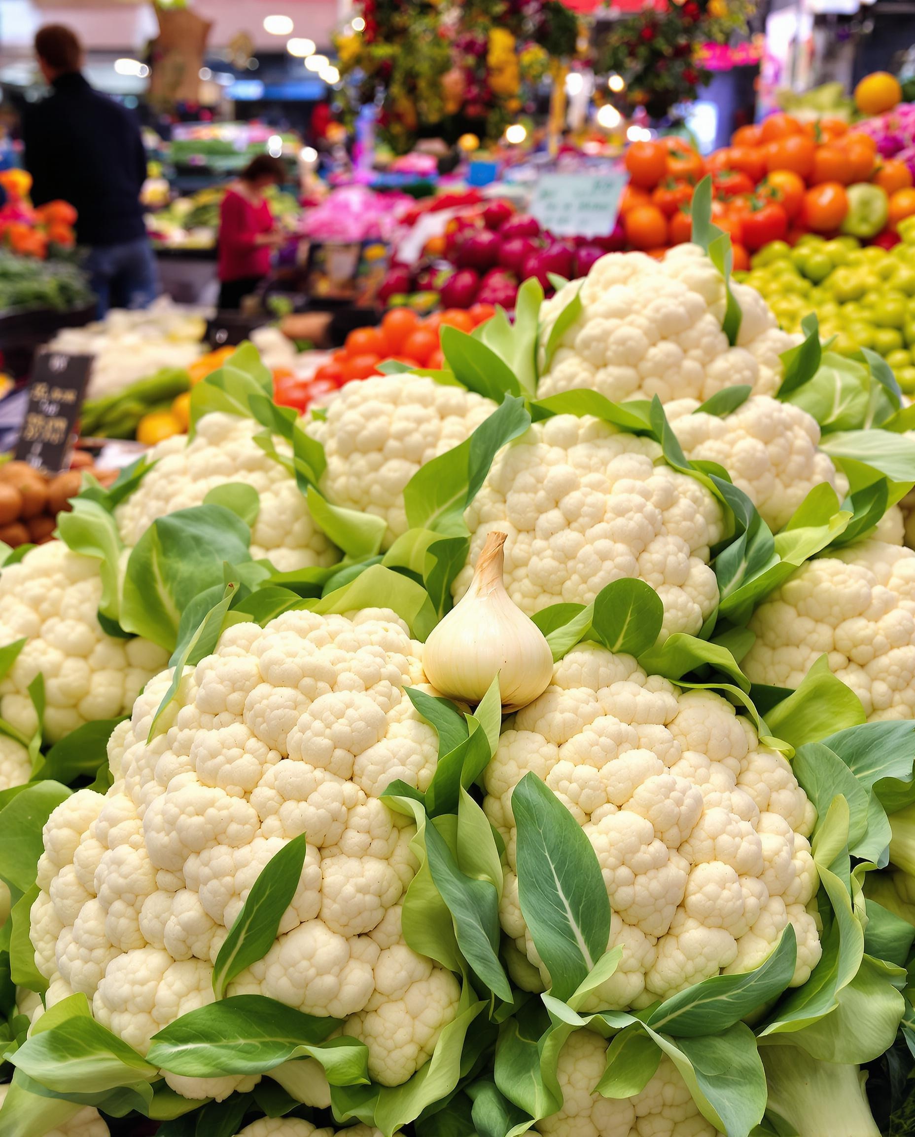 Chou-fleur frais des Halles Paul Bocuse