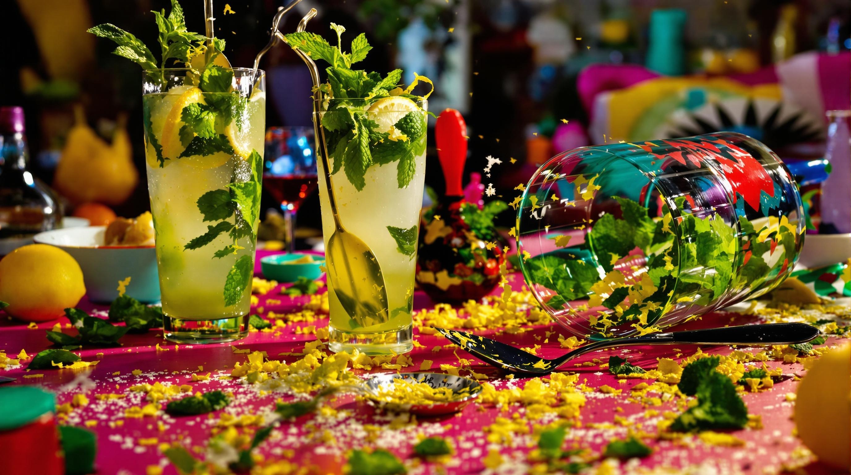 Fin de soirée avec mojito géant, spatule bancale et ambiance lyonnaise