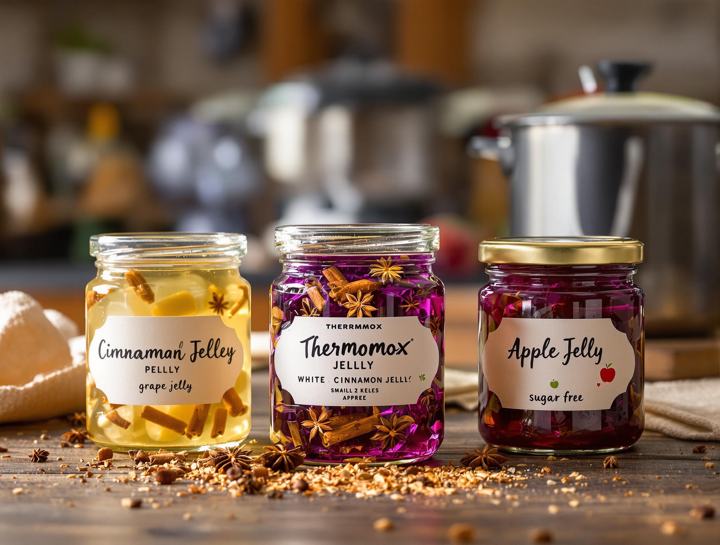 Variantes de gelées maison : raisin blanc, épicée, Thermomix et sans sucre
