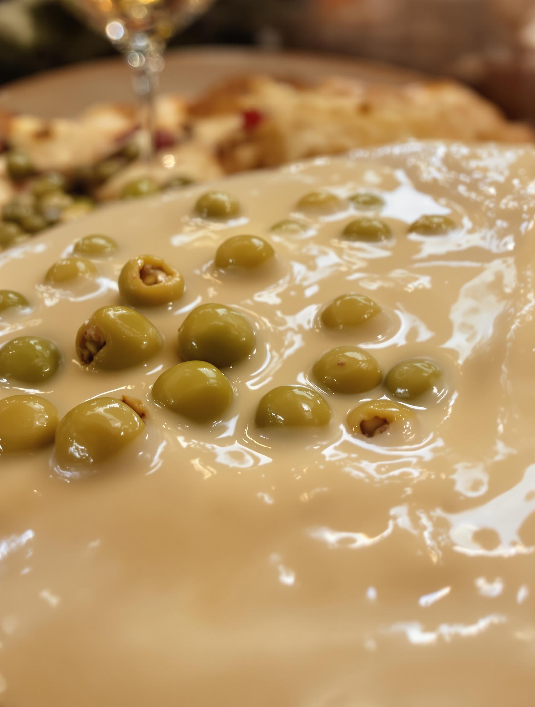 Grains de poivre vert qui nagent dans une crème onctueuse façon bistrot