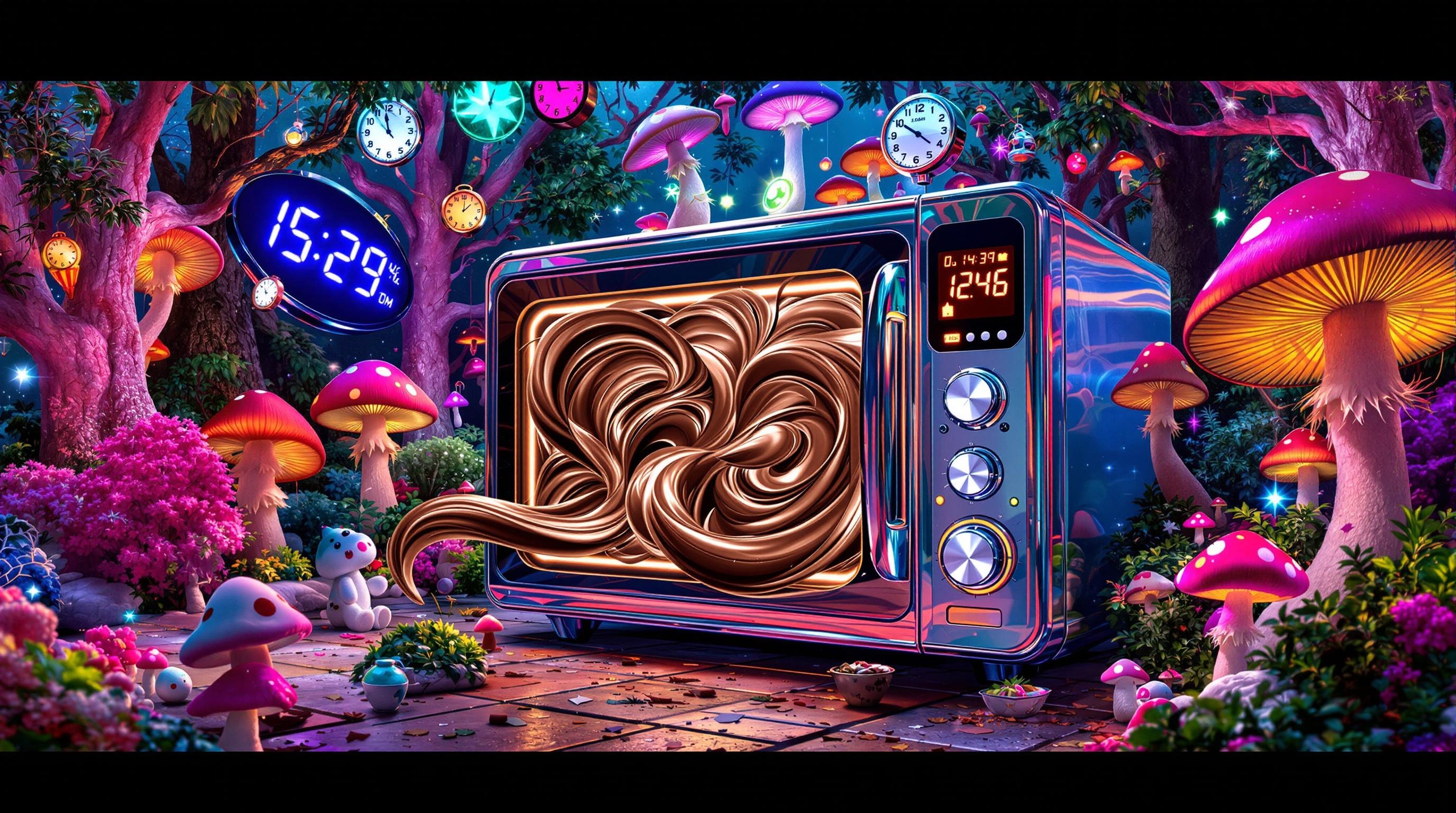 Micro-ondes pour fondre le chocolat rapidement