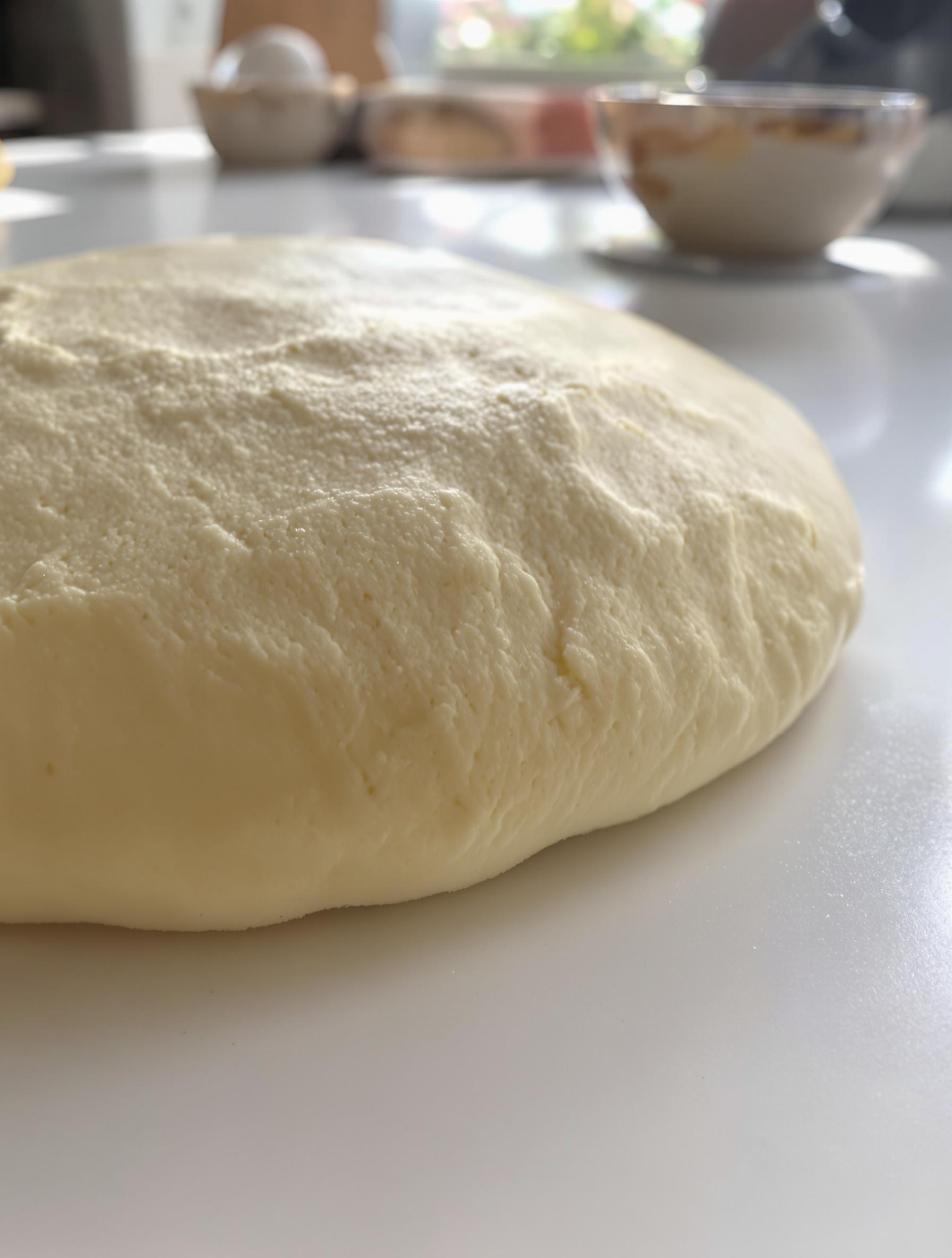 Pâte feuilletée Thermomix bien homogène prête à rouler pour galette